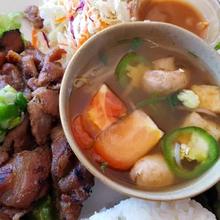 BBQ Pork Lunch Special