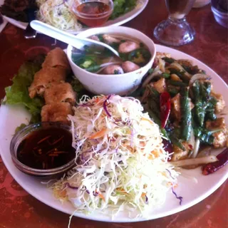 Lemongrass Tofu Lunch Special