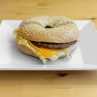 food, bagel, bagels