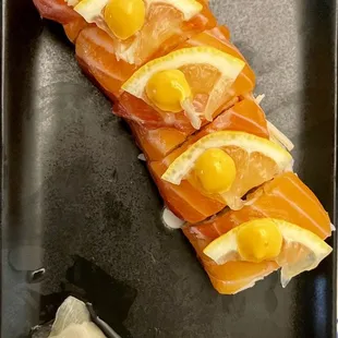 Fresh salmon delight
