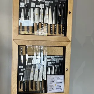 More knives