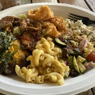 My food. So good. I wish I was eating it right now.