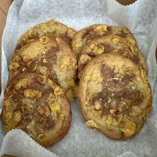 Corn miso cookies
