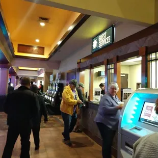 Reporting to the cage