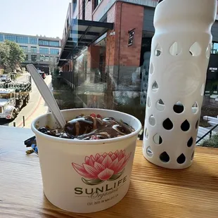 One of my favorite's the Big Bad Wolf protein oatmeal bowl