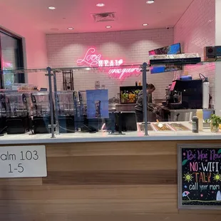 Nice space to wake you first thing in the morning!