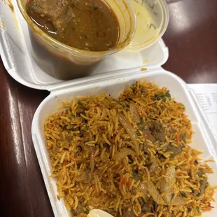 Lamb Biryani Goat Curry