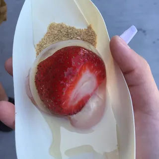 Strawberry Mochi donut