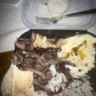 Beef Shawarma Plate