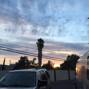 Sunset at Sunny Acres RV park