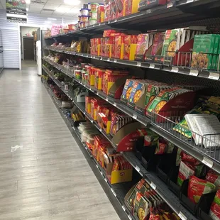 a grocery store aisle