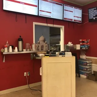 sushi and sashimi, interior
