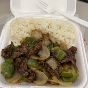 Beef Pepper Steak