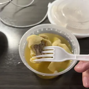 17. Wonton Soup - exactly what I expect in a wonton soup. Light, not too oily, good wonton filling. Pastry didn&apos;t break apart in broth.