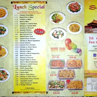 ramen and noodles, menu