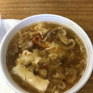 Hot &amp; sour soup