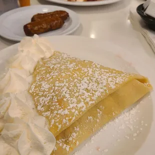 Strawberry cheesecake crepe