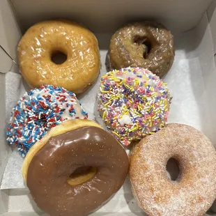 Half dozen mixed