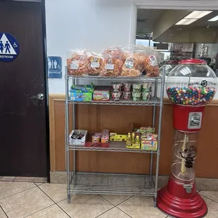 Snack section