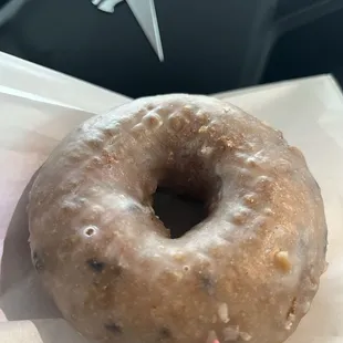 Blueberry Glazed Donut!