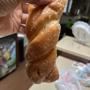I can only assume this donut was cooked in the old grease as well