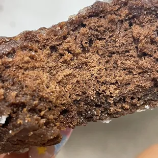 Chocolate cake (stale &amp; dry)