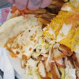 Chicken quesadilla