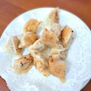 Pan-fried Pork &amp; Nappa Dumplings