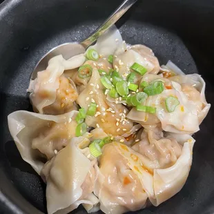 Spicy Pork Wontons