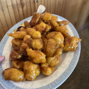 Orange chicken