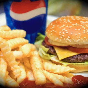 Cheeseburger Meal