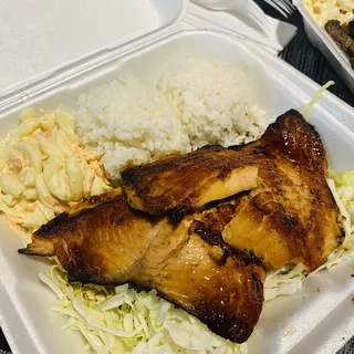 BBQ Salmon Plate