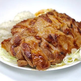 Hawaiian BBQ Chicken Plate