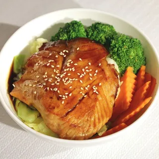 BBQ Salmon Bowl