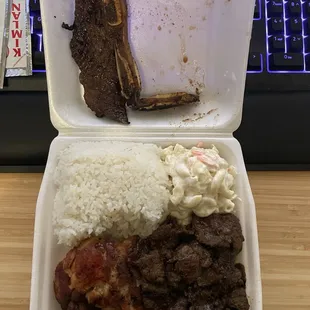 Hawaiian BBQ Mix Plate