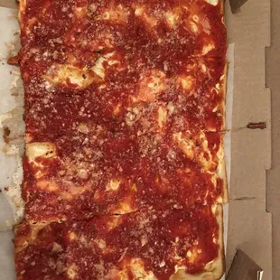 Grandma pizza