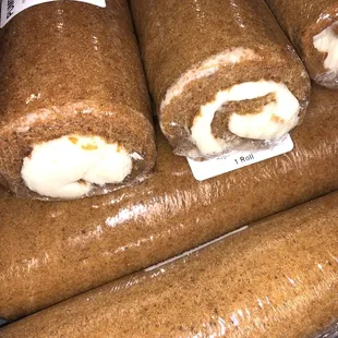 Delicious pumpkin rolls