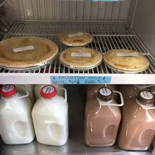 Amish pies and pasteurized milk