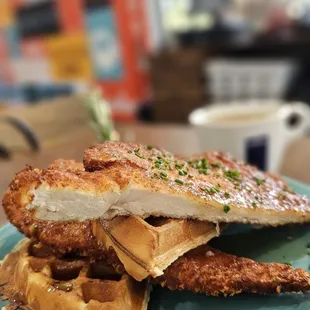 Chicken katsu, Crunchy and juicy.