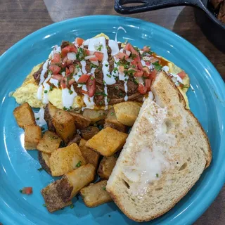 Chile Colorado Omelette