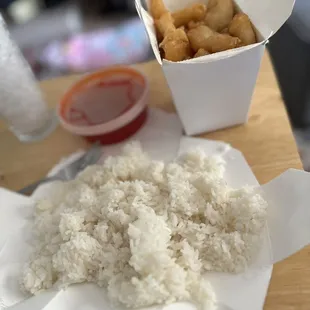 Sweet &amp; Sour Chicken! The sauce was very refreshing