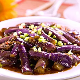 Eggplant with Garlic Sauce