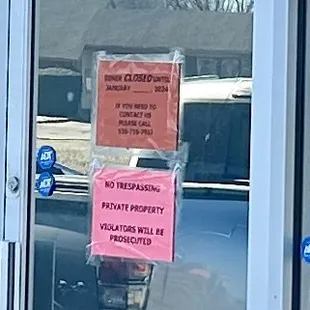 Closed for now. Owner could not provide a reopening date.