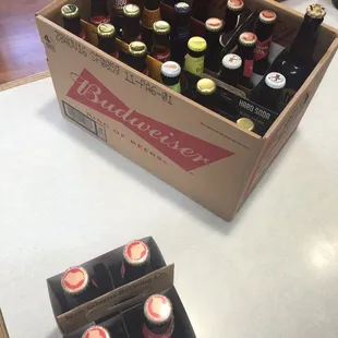 All that beer and all that variety!!