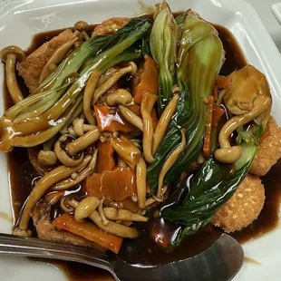 91. Celery, Lotus Root w/ Fish Fillet