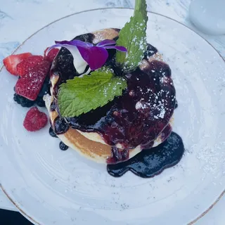 Blueberry Compote Pancake