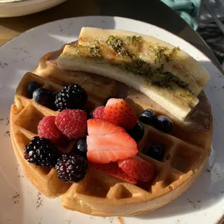 Mojito Banana Foster Waffle