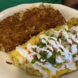Chorizo Omelete