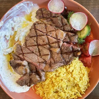 Sunset Ribeye Steak Bowl