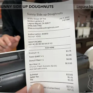 A bit $$ for donuts; good.